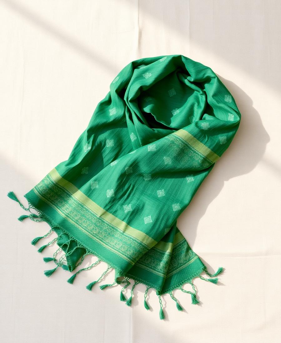 Jamdani Muslin Scarf