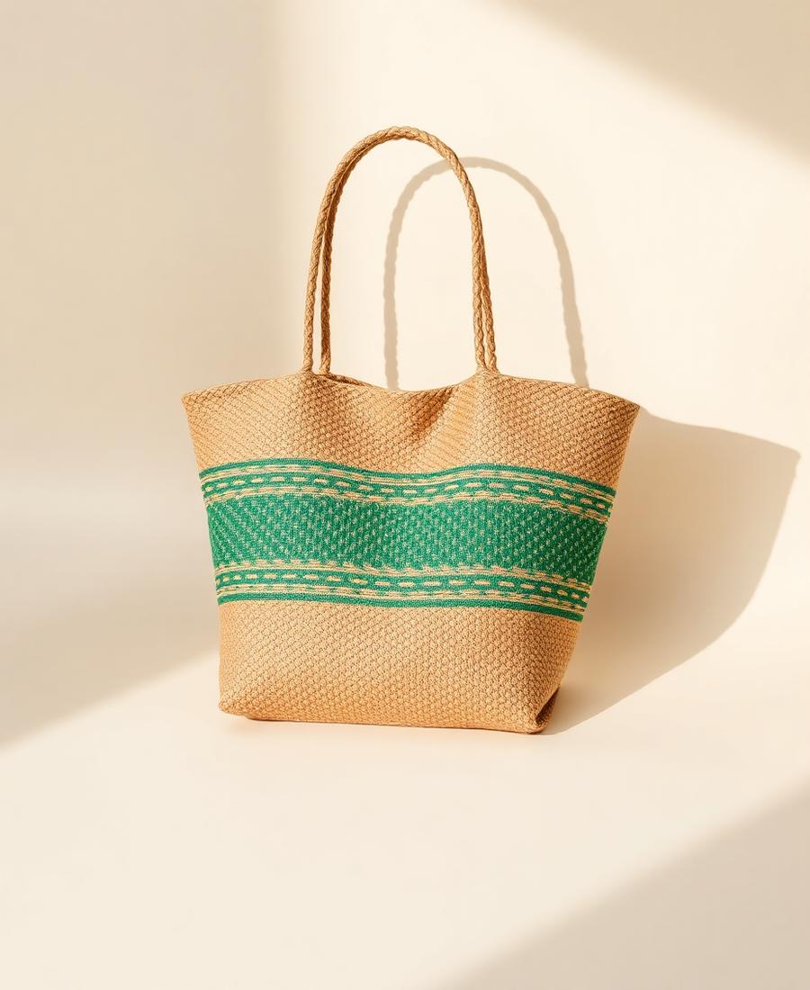 Woven Jute Tote